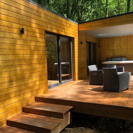 Les Cabanes Du Lac - Spa - Petit Dejeune - Cabane Du Frene & Cabane Du Chene Premium Sevignacq エクステリア 写真