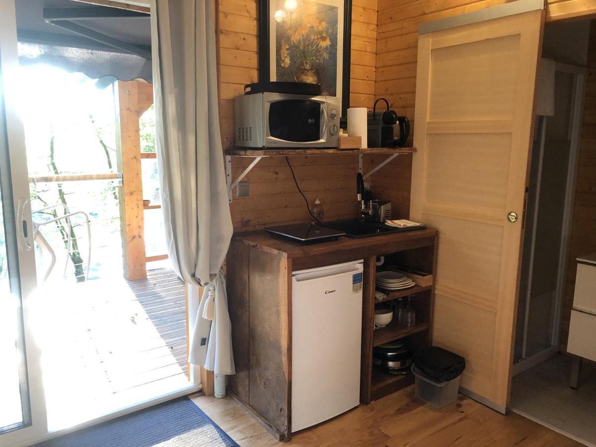 Les Cabanes Du Lac - Spa - Petit Dejeune - Cabane Du Frene & Cabane Du Chene Premium Sevignacq エクステリア 写真