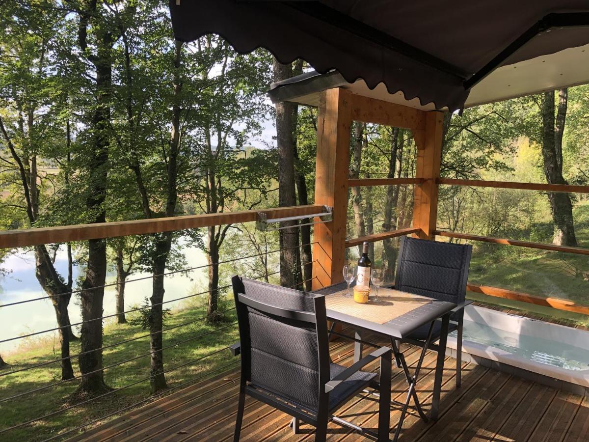 Les Cabanes Du Lac - Spa - Petit Dejeune - Cabane Du Frene & Cabane Du Chene Premium Sevignacq エクステリア 写真
